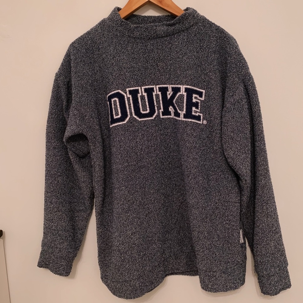 Duke textured sweatshirt